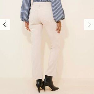 MOTHER Mid-Rise Smokin Double Flood Jeans